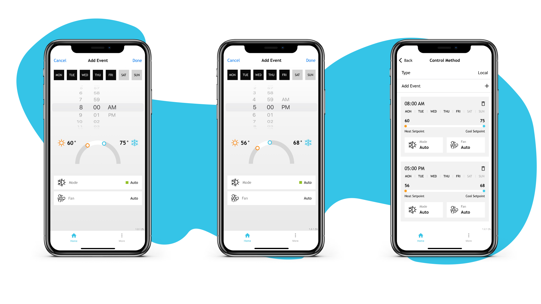 Quext How to Set a Thermostat Schedule with the Quext IoT App