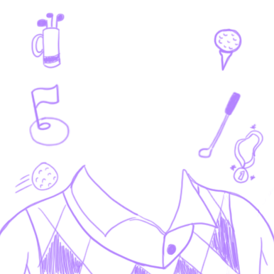Decorative overlay for Chris St. Clair